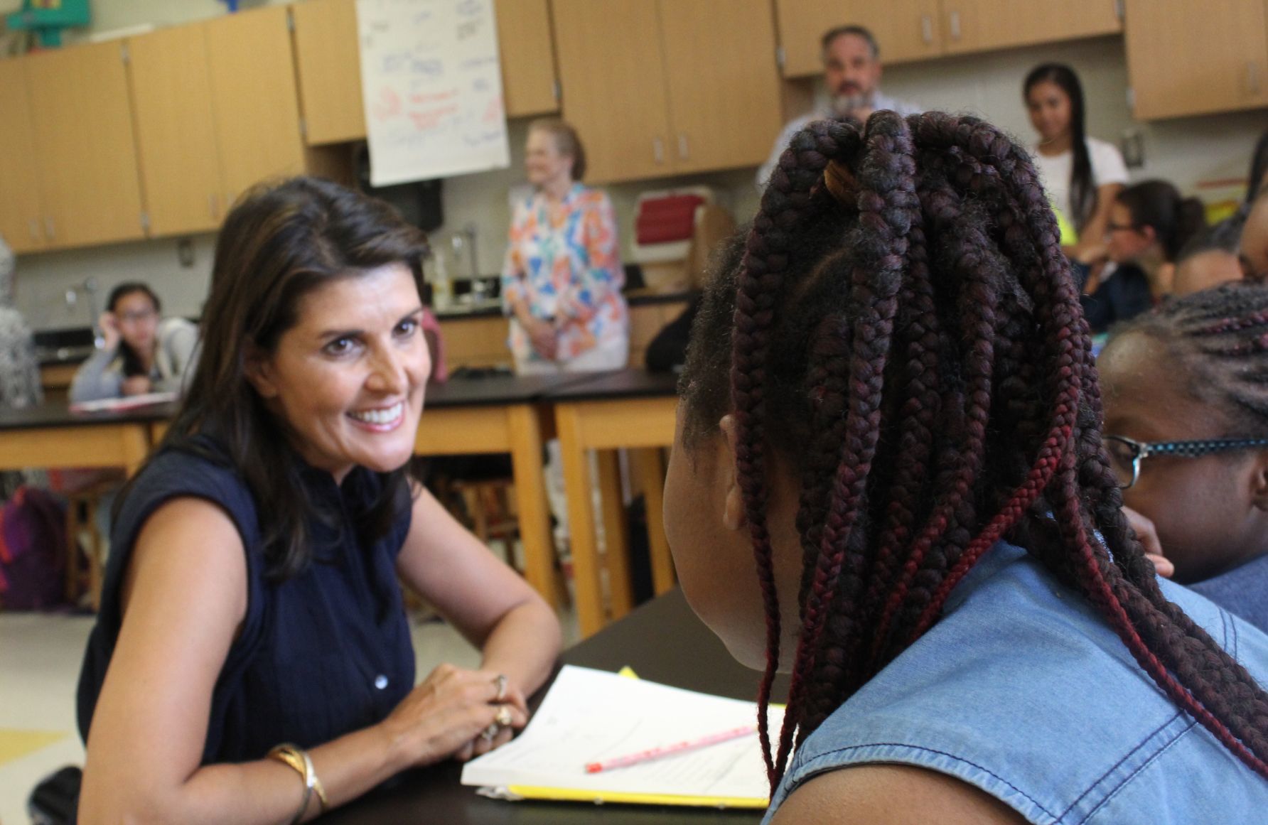 Ambassador Nikki Haley visits Richard Carroll Elementary